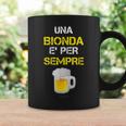 Una Bionda È Per Sempre Magliette Divertenti Birra Uomo Tazze Ideas de regalos