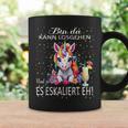 With Unicorn Bin Da Kann Losgehen Und Ja Es Escaliert Eh Tassen Geschenkideen