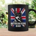 Uomo Australian Kelpie Dad Cool Uk Bandieraintage Retro Tazze Ideas de regalos