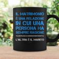 Uomo Matrimonio Frase Divertente Regalo Anniversario Tazze Ideas de regalos