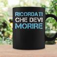 Uomo Ricordati Che Devi Morire Frase Divertente Uomo Aforisma Tazze Ideas de regalos