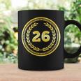 Vintage 26 Cumpleaños 26 Años Regalos Hombres 26 Cumpleaños Taza de café Ideas de regalos