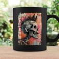 Vintage Graffiti Biker Rocker Skull Punk Horror Skull Tassen Geschenkideen