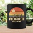 Vintage Munich Skyline Tassen Geschenkideen