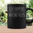 Whisky Help Whisky Taza de café Ideas de regalos