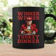 Winner Winner Turkey Dinner Humor Trump Thanksgiving Coffee Mug Gifts ideas