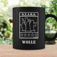 Wolle Logo Weiß Tassen Geschenkideen