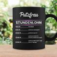 Women's Cleaning Woman “Zeitwhn Putzkraft Putzfee” Tassen Geschenkideen