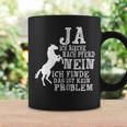 Women's Ja Ich Rieche Nach Pferde Horse Sayings Horse Girl Tassen Geschenkideen