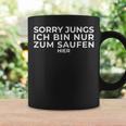 Women's Sorry Boys Ich Bin Nur Zum Saufen Hier Mallorca Saufi Saufi S Tassen Geschenkideen