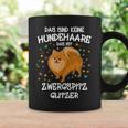 Zwergspitz Glitter Dog Lover Dog Holder Dog Tassen Geschenkideen