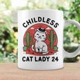 2024 Childless Cat Lady Cat Cute Cat LoverTazze Ideas de regalos