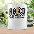 3Rd Grade Rock And Roll Letters Abcd Alphabet Back To School Coffee Mug Gifts ideas
