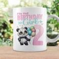 Bambino 2° Compleanno Ragazza Panda Secondo Compleanno Ragazza 2 Anni Tazze Ideas de regalos