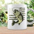 Bass Fish Fishing Usa American Flag Camouflage Fisherman Coffee Mug Gifts ideas