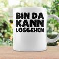 Bin Da Kann Losgehen Lustiger Spruch Humor Sarkasm Us Blue Tassen Geschenkideen