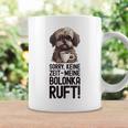 Bolonka Zwetna Dog Keine Zeit Meine Bolonka Ruft Gray Tassen Geschenkideen