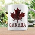 Canada Flag Canada Canada Flag Canada Map Gray Tassen Geschenkideen