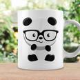 Carino Piccolo Orso Panda Nerd Con Occhiali Tazze Ideas de regalos