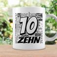 Children's Birthday Ich Bin 10 Zahlwort Zehn Tassen Geschenkideen