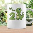 Children's Dino 2Nd Birthday 'Ich Bin Schon 2 Jahre Alt' Tassen Geschenkideen