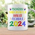 Children's First Day At School Tschüss Kindergarten Hello School 2024 Tassen Geschenkideen