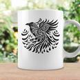 Cuervo Cuervo Tribal Taza de café Ideas de regalos
