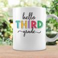 Di Hello Third Grade Ritorno A Scuola Tazze Ideas de regalos