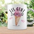 Eis Geht Immer Erdbeereis Eisparele Eiscafe Eiskiosk Tassen Geschenkideen