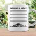 El Sonido Del Silencio Divertido Regalo Musical Taza de café Ideas de regalos