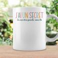Enfant Secret Future Grande Soeur 2025 Jeais Etre Grande Soeur Tasse Idées cadeaux