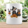 Ghost And Witch French Bulldog French Bulldog Halloween Coffee Mug Gifts ideas