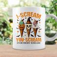 Halloween Ice Cream I-Scream You-Scream Everybody Scream Coffee Mug Gifts ideas