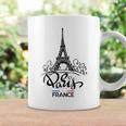Hombres Es Niños París Francia Torre Eiffel Diseño Gráfico Taza de café Ideas de regalos