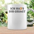 Ich Hab's Dir Gesagt Bitcoin Slogan Blockchain Tassen Geschenkideen