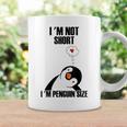 I'm Not Short I'm Penguin Size Divertente Per Gli Amanti Dei Pinguini Tazze Ideas de regalos