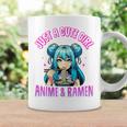 Just A Cute Girl Who Loves Anime And Ramen For Girls Coffee Mug Gifts ideas