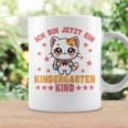 Kinder Ich Bin Jetzt Ein Kindergartenkind Kindergarten Cat German Tassen Geschenkideen