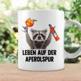 Leben Auf Der Aperolspur Raccoon Meme Racoon Pedro Spritz Tassen Geschenkideen