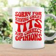 Mi Dispiace Per Avere Una Grande Tita E Opinioni Corrette Groovy Tazze Ideas de regalos