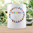 National Hispanic Heritage Month All Countries Flags Hearts Coffee Mug Gifts ideas