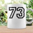 Numero 73 Bianco E Nerointage 73° Compleanno Con Collo A Tazze Ideas de regalos