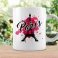 Paris France Splash Colors With Eiffel TowerParis Tazze Ideas de regalos