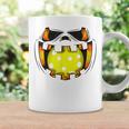 Pickleball Player Sports Pumpkin Jack O Lantern Mouth Ball Coffee Mug Gifts ideas