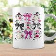 Pink Ghost Bow Coquette Halloween Spooky Season Girls Coffee Mug Gifts ideas