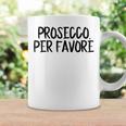 Prosecco Pro Favore Prosecco Please In Italian Blue Tassen Geschenkideen