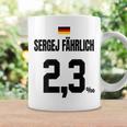 Sergej Fährlich Sauftrikot X Malle Party Trikot Deutschland Tassen Geschenkideen