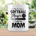 Softball Mom My Favorite Player Calls Me Mom Tazze Ideas de regalos