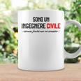 Sono Un Ingegnere Civile Frase Divertente Laurea Ingegneria Tazze Ideas de regalos