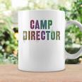 Summer Camp Director Family Camping Boss Sign Autograph Coffee Mug Gifts ideas